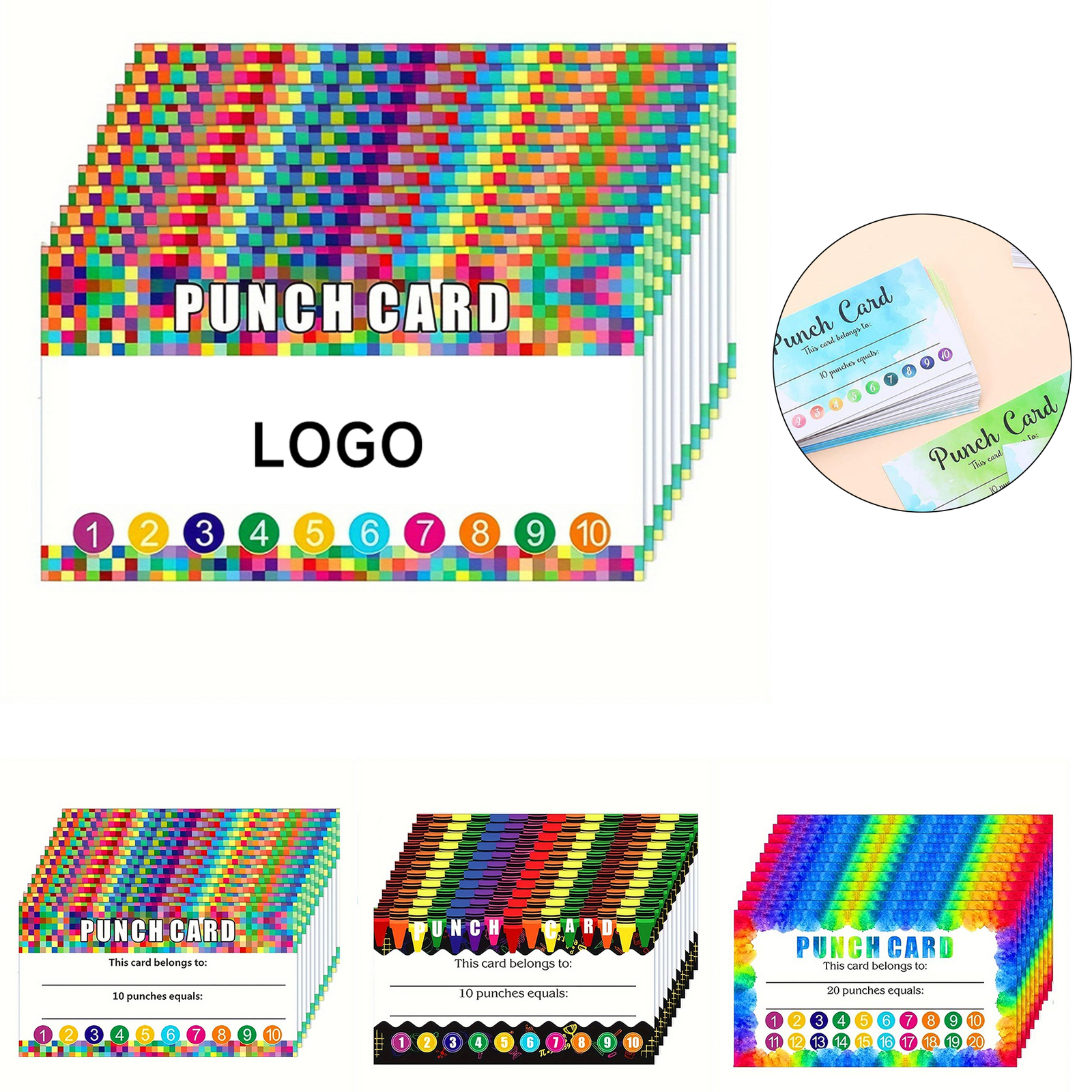 0 (1) Reward Punch Cards - Image 1