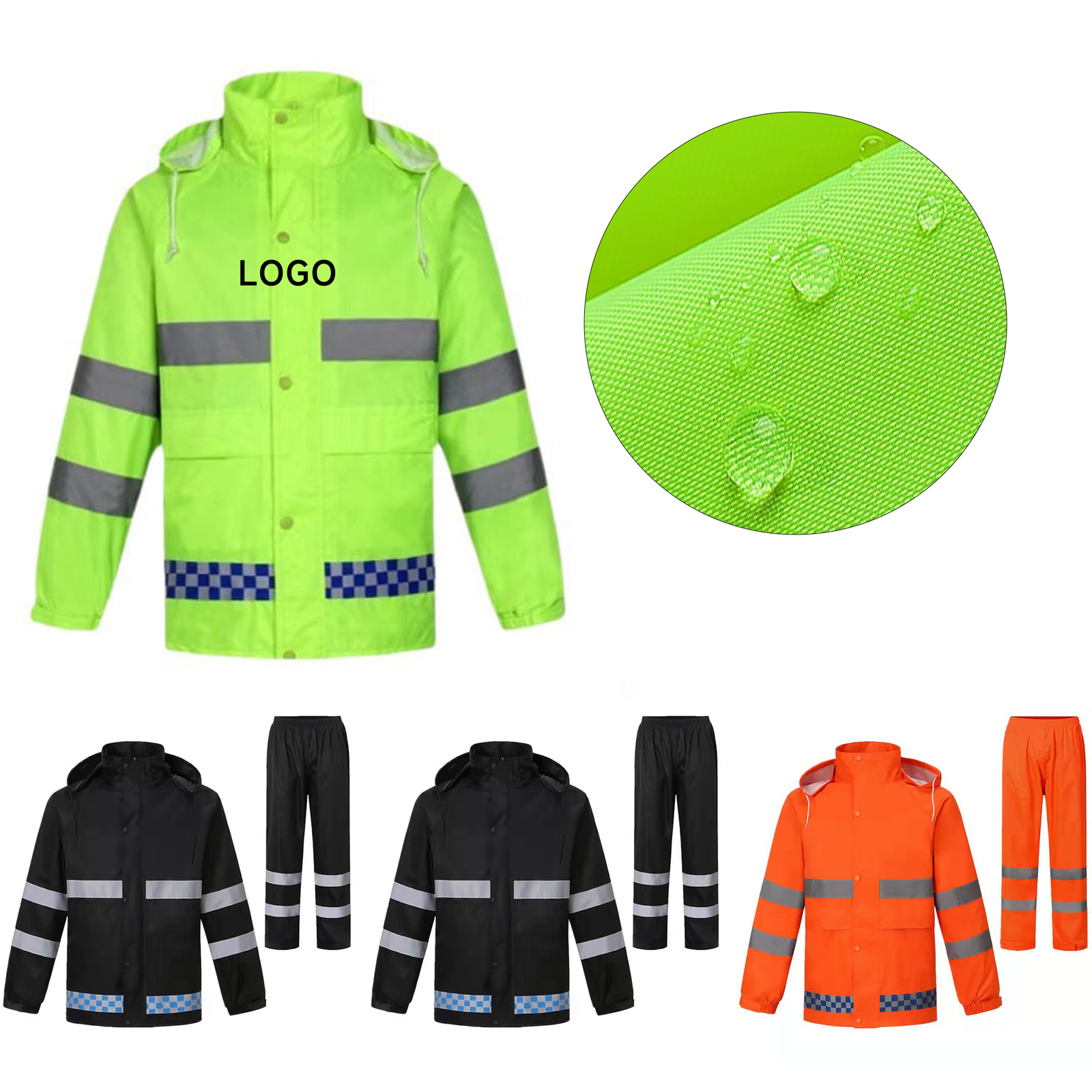 0 (1) Raincoat Suit - Image 1