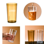 17oz Acrylic Plastic Reusable Tumbler