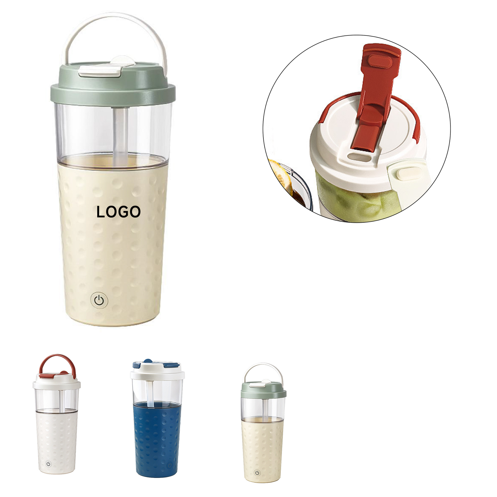 0 (1) Self Stirring Coffee Cup - Image 1