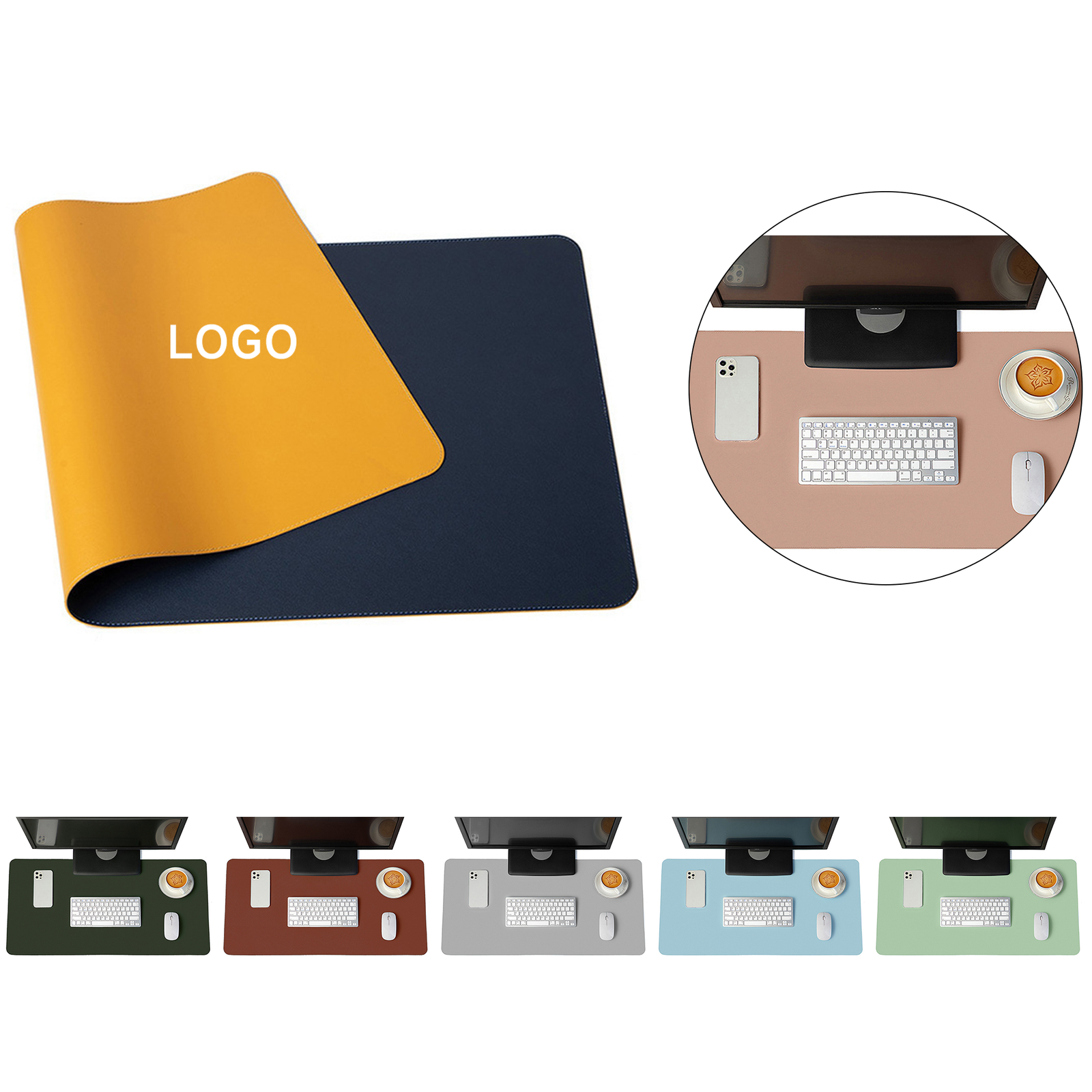 0 (1) Multi Color Mouse Pad - Image 1