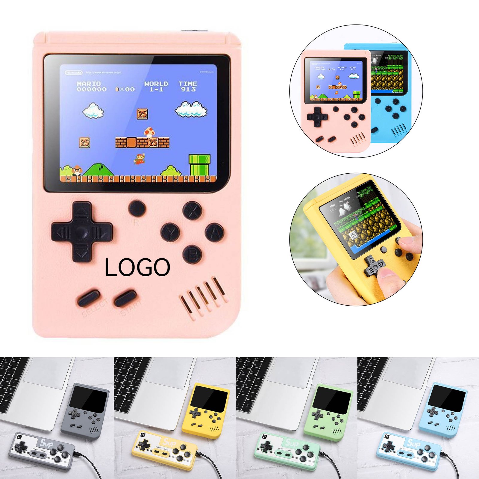 1 (1) Mini Video Games Handheld Player - Image 1