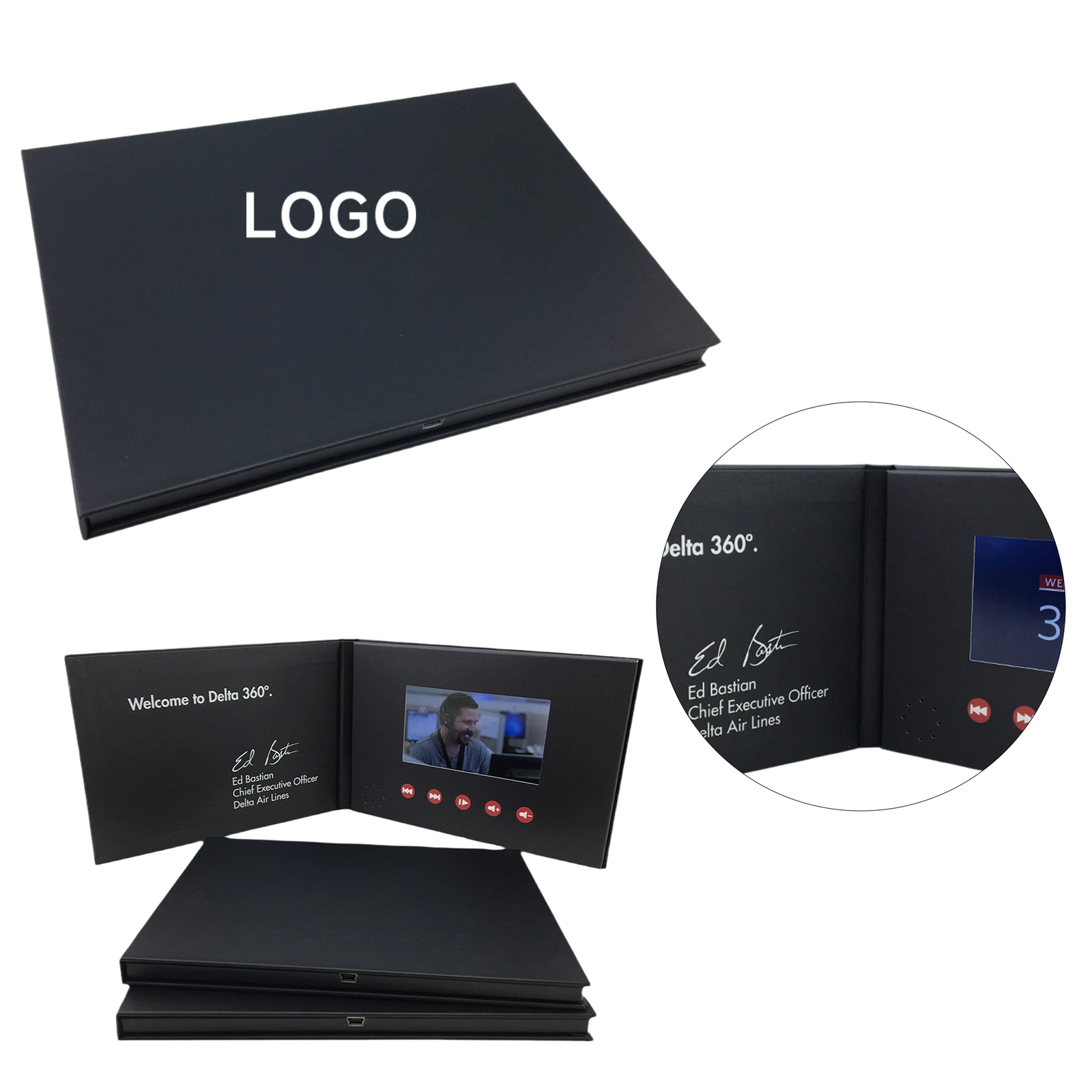 1 (1) 5" LCD Video Brochure - Image 1