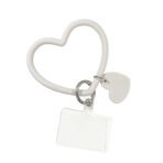 Silicone Heart Shaped Phone Strap Wrist Ring Loop - Image 2