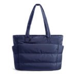 Puffy Lightweight Tote Bag With Compartment - Image 5