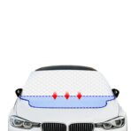 Magnetic Sunshade Cover Protect From Snow Rain Wind - Image 4