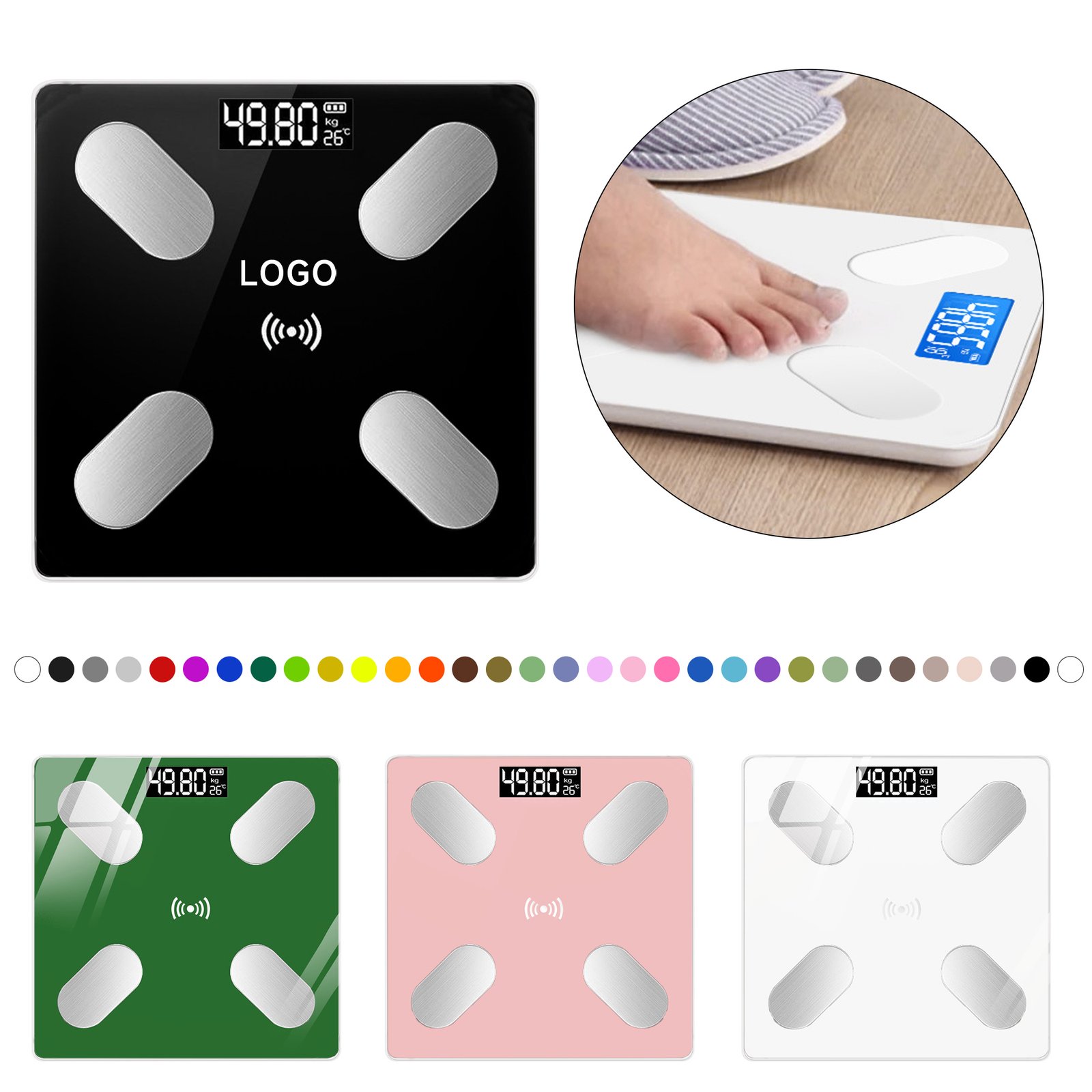 1 Smart Wireless Weight Sca - Image 1