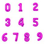 Digit Shaped Mylar Balloon - Image 3