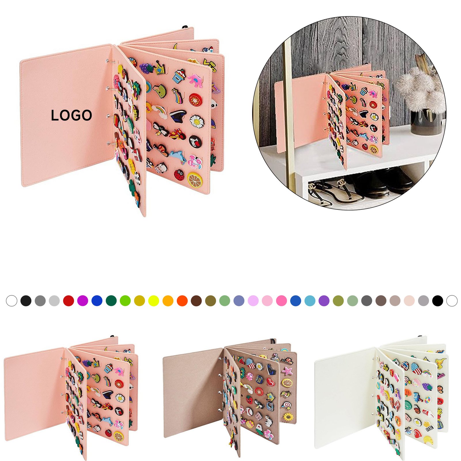 2222 Felt Storage Book - Image 1