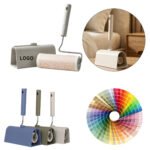 Extended Handle Lint Roller With Storage Box