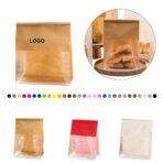 Waterproof Kraft Food Bag With Clear Window