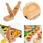 Wooden Banana Masher Press Foldable Tool