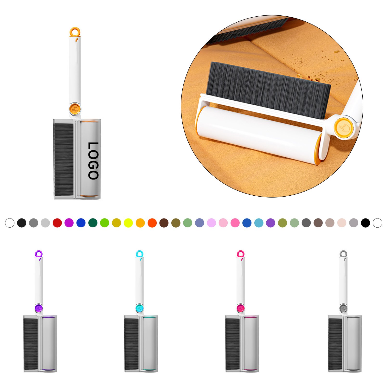 5565 Lint Roller With Cleaning Brush - Image 1