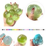 Transparent Jelly Pinch Ball Decompression Toy