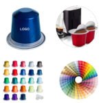 Reusable Aluminum Foil Coffee Capsule