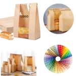 Oil Proof Kraft Paper Sandwich Bag