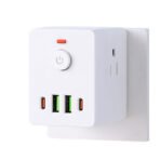 Power Strip With USB Charging Port - Image 4