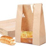 Oil Proof Kraft Paper Sandwich Bag - Image 2