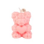 Handmade Floral Scented Bear Candle - Image 3