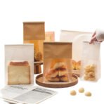 Waterproof Kraft Food Bag With Clear Window - Image 8