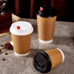 16Oz. Disposable Paper Coffee Cup - Image 3