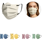Morandi Color Disposable V-Shape Face Mask