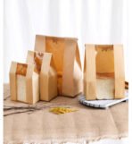 Oil Proof Kraft Paper Sandwich Bag - Image 4