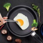 Non Stick Small Frying Pan With Long Handle - Image 3